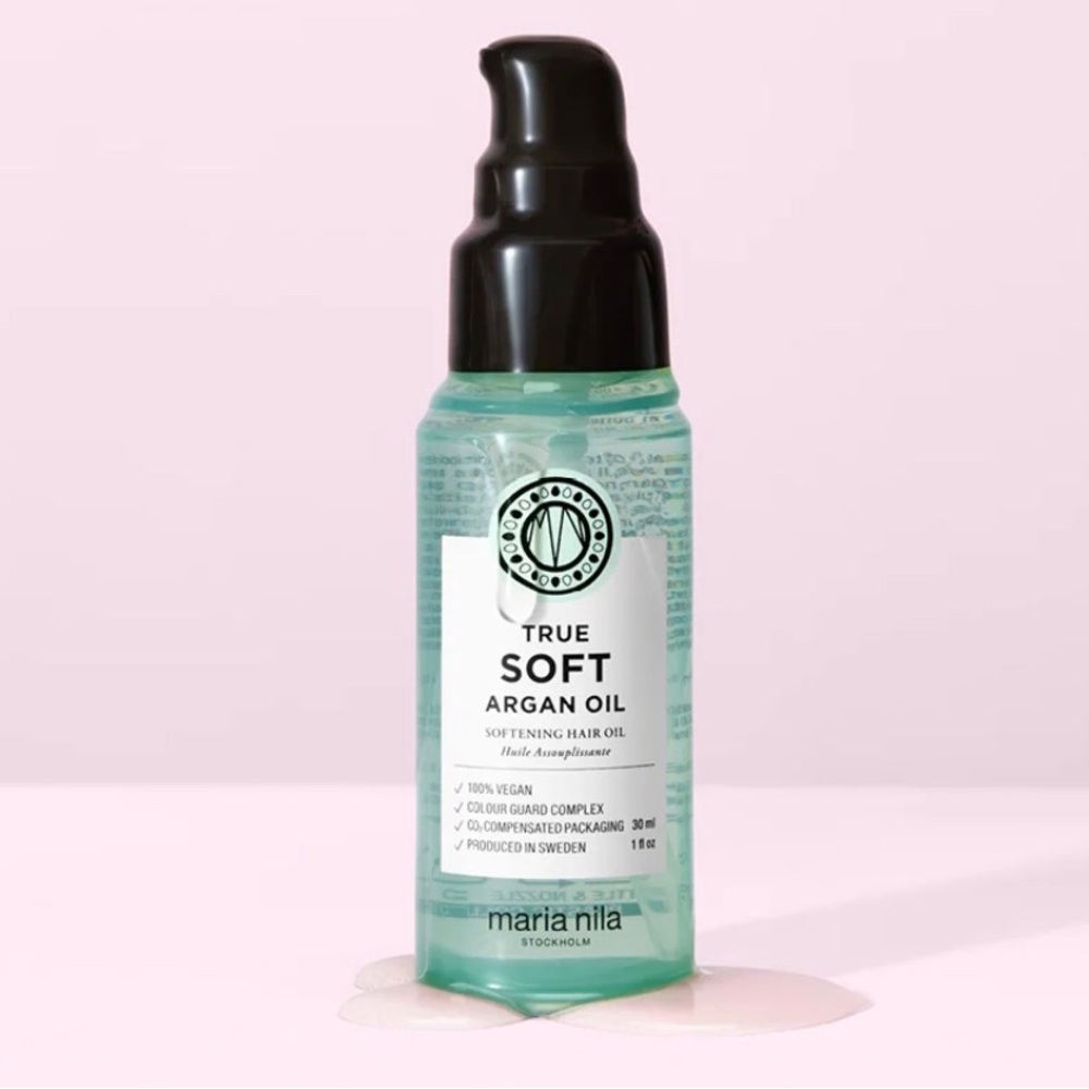 💦NWT💦 MARIA NILA True Soft Argan Oil 1oz For Dry Hair